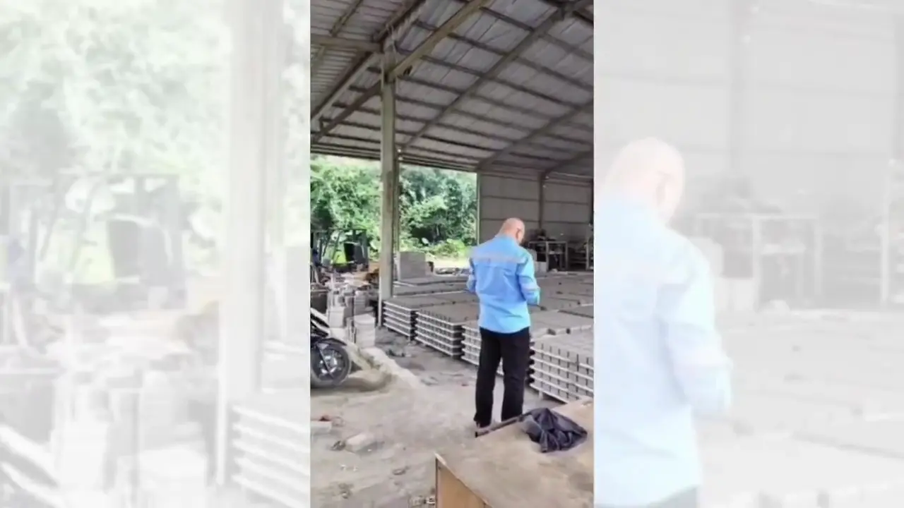 Operasional Produksi Paving Block 11